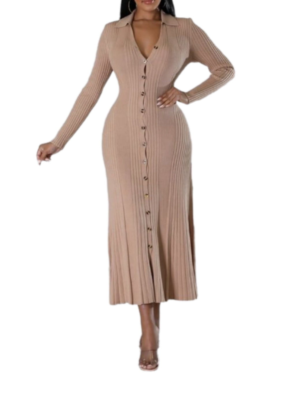 Beige 'Valerie' Dress