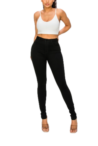 Curvy Cathy Black Jeans