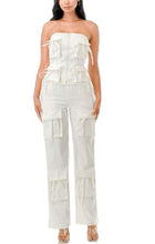 Load image into Gallery viewer, Anette Cargo Jumpsuit