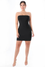 Load image into Gallery viewer, Black Bodycon Dress