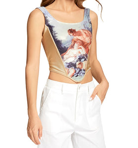 Renaissance Crop Corset